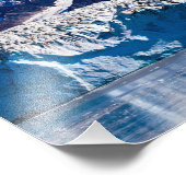 Hubbard Glacier, Alaska Foto print Afdruk (Hoek)