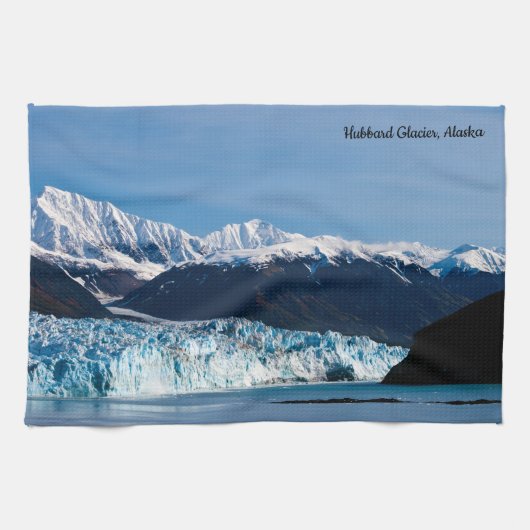 Hubbard Glacier, Alaska Kitchen theehanddoek Theedoek (Horizontaal)