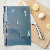 Hubbard Glacier, Alaska Kitchen theehanddoek Theedoek (Quarter Fold)