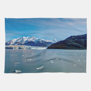 Hubbard Glacier, Alaska Kitchen theehanddoek Theedoek