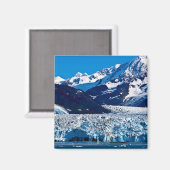 Hubbard Glacier, Alaska Magnet (Voorkant / Achterkant)