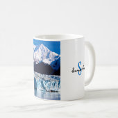 Hubbard Glacier, Alaska Mug Koffiemok (Voorkant rechts)