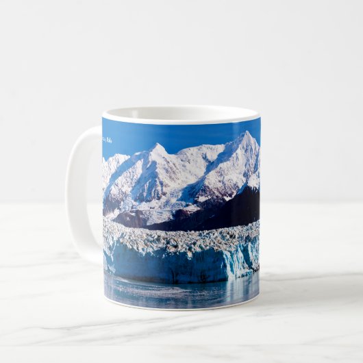 Hubbard Glacier, Alaska Mug Koffiemok (Voorkant links)