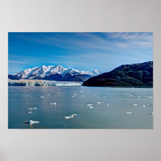 Hubbard Glacier, Alaska Poster (Voorkant)