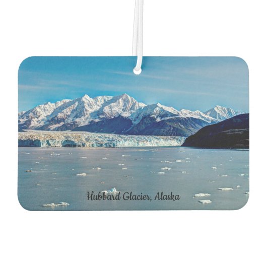 Hubbard Glacier, Disenchantment Bay, Air Freshener Luchtverfrisser (Achterkant)
