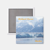 Hubbard Glacier koelkastmagneet Magneet (Voorkant / Achterkant)