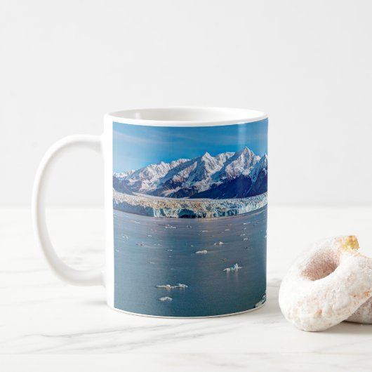 Hubbard Glacier, Mok Alaska (Met donut)