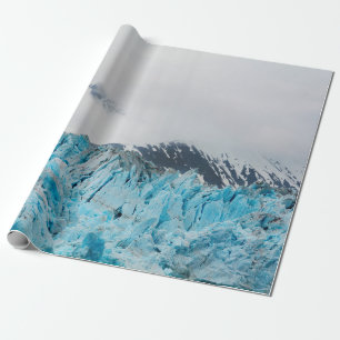 Hubbard glacier van een schip in Alaska Cadeaupapier