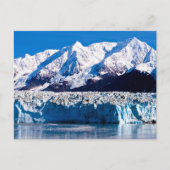 Hubbard Gletsjer, Alaska Ansichtkaart Briefkaart (Voorkant)