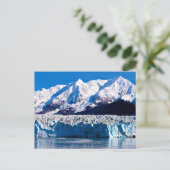 Hubbard Gletsjer, Alaska Ansichtkaart Briefkaart (Staand voorkant)