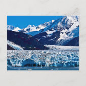 Hubbard Gletsjer, Alaska Ansichtkaart Briefkaart (Voorkant)