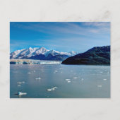 Hubbard Gletsjer, Alaska Ansichtkaart Briefkaart (Voorkant)