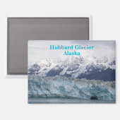 Hubbard Gletsjer Alaska Magnet (Voorkant / Achterkant)