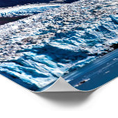 Hubbard Gletsjer, Alaska Poster (Hoek)