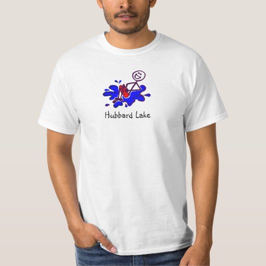 Hubbard Lake Cannonball Fun T-shirt (Voorkant)