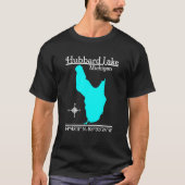 Hubbard Lake Michigan T-Shirt (Voorkant)