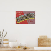 Hubbard, OhioLarge Letter ScenesHubbard, OH Poster (Keuken)