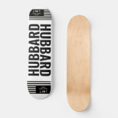 HUBBARD. Skateboard (Voorkant)