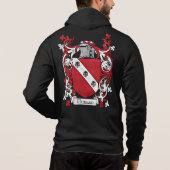 Hubbard-wapen Mannen Hoodie (Achterkant)