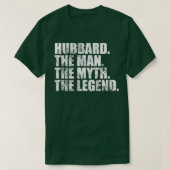 HubbardHubbard Achternaam Hubbard T-shirt (Design voorkant)