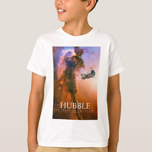 Hubble - 30 jaar Discovery T-shirt (Voorkant)