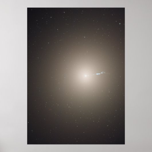 Hubble ACS Afbeelding van Elliptical Galaxy M87 Poster (Voorkant)