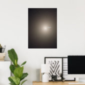 Hubble ACS Afbeelding van Elliptical Galaxy M87 Poster (Thuiskantoor)