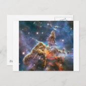 Hubble Afbeelding Deep Space Nebula Briefkaart (Voorkant / Achterkant)