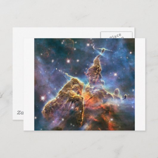 Hubble Afbeelding Deep Space Nebula Briefkaart (Voorkant / Achterkant)