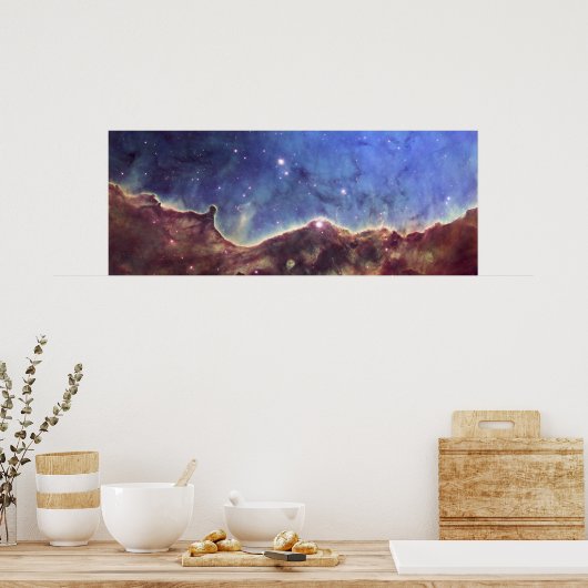 Hubble Afbeelding van NGC 3324 Poster (Keuken)