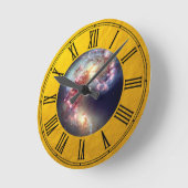 Hubble & Antennae-sterrenstelsels 2 - Outer Space  Ronde Klok (Hoek)