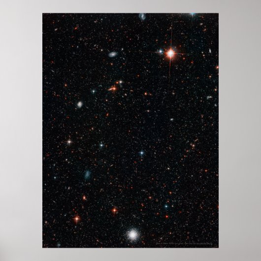 Hubble Deep Field 18x24 (18x24) Poster (Voorkant)