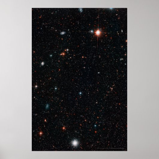 Hubble Deep Field 20x30 (16x24) Poster (Voorkant)