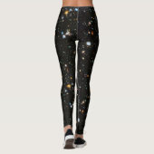 Hubble Deep Field Leggings/Astonomie Leggings (Achterkant)