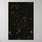 hubble deep field poster (Voorkant)