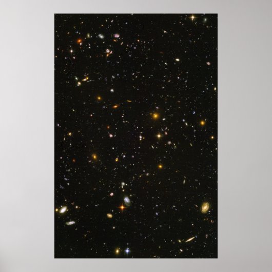 hubble deep field poster (Voorkant)