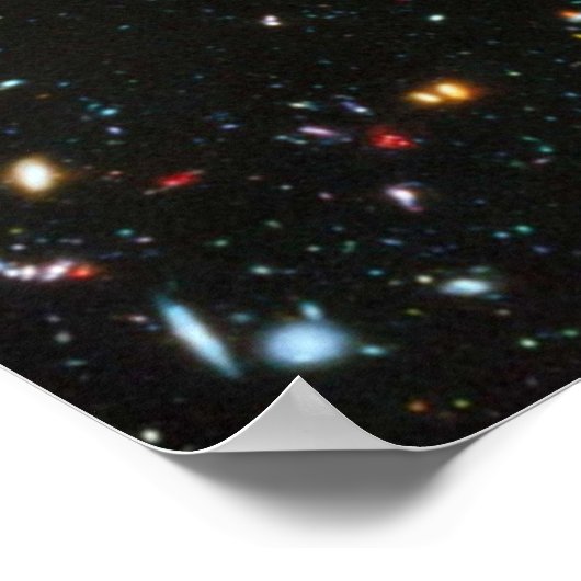 Hubble Deep Field Poster (Hoek)