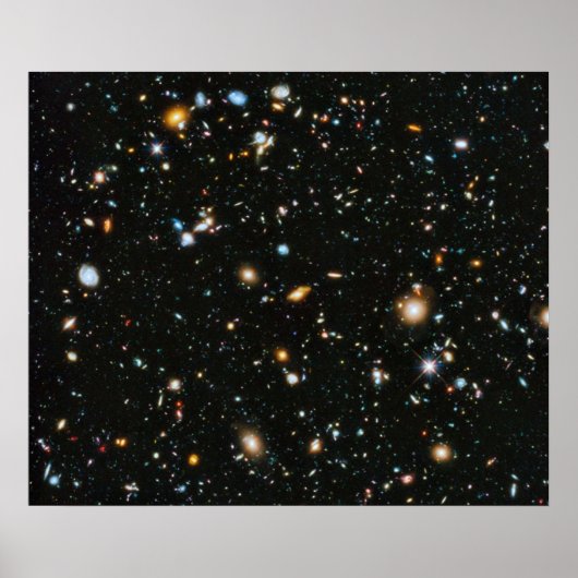 Hubble Deep Field Poster (Voorkant)