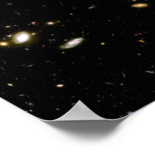Hubble Deep Field Poster (Hoek)