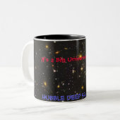 HUBBLE DEEP RUIMTEVELD TWEEKLEURIGE KOFFIEMOK (Voorkant links)