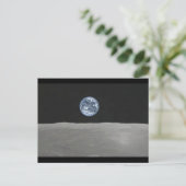 Hubble Earthrise Briefkaart (Staand voorkant)