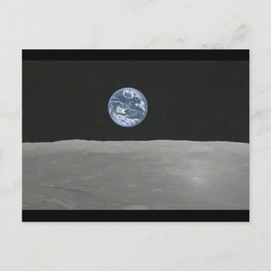 Hubble Earthrise Briefkaart (Voorkant)