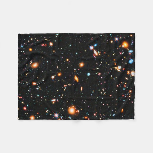 Hubble Extreme Deep Field Fleece Deken (Voorkant (Horizontaal))