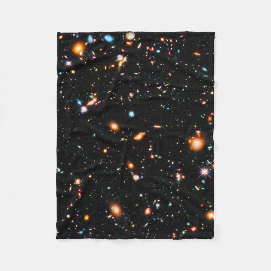 Hubble Extreme Deep Field Fleece Deken (Voorkant)