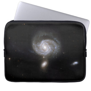 Hubble Interaction Galaxy NGC 7674 Laptop Sleeve