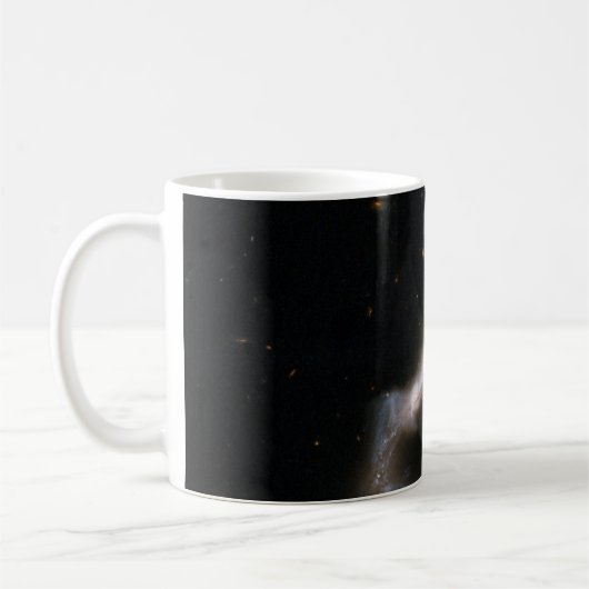 Hubble Interactive Galaxy UGC 8335 Koffiemok (Links)