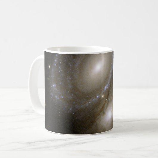 Hubble-interagerend sterrenstelsel AM 0500-620 Koffiemok (Voorkant links)