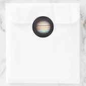 Hubble Jupiter Ronde Sticker (Tas)
