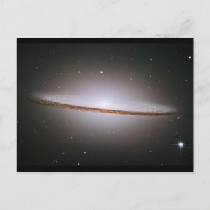 Hubble mosaic of the majestic Sombrero Galaxy Briefkaart