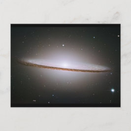 Hubble mosaic of the majestic Sombrero Galaxy Briefkaart